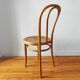 Chaise bistrot vintage assise en cannage
