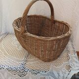 Antique rattan/wicker basket