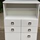 White bathroom storage cabinet from the 80s