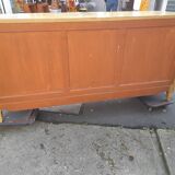 Venetian style lacquered 3-door sideboard