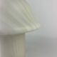 Mushroom table lamp by Peill and Putzler in striped glass, 1970.