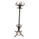 Porte-manteaux Perroquet en bois tourné