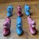 Ceramic poodle knife rest