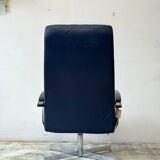 Swivel Lounge Chair, Bolia, Denmark, 1970s, mid-century, vintage