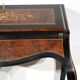 Blackened pearwood and amboyna sloping desk, Napoleon III period, mid-19th century