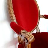Louis XV medallion chair