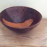 Wooden salad bowl