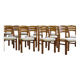 Vintage 1980s Danish Pine Wood Dining Chairs 1970s/80s by Dyrlund