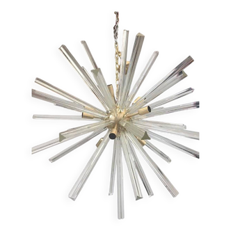 Contemporary Murano Style Glass Sputnik Chandelier
