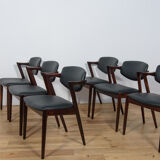 Model 42 Dining Chairs by Kai Kristiansen for Schou Andersen, 1960s, Set of 4