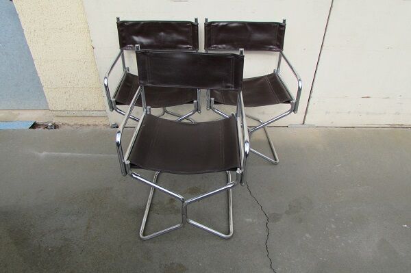 3 fauteuils des années 70 lafuma