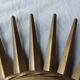 Old chaty vallauris sun mirror brass - 45 cm