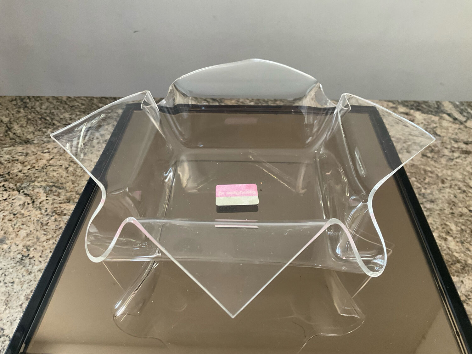 Trio of Röhm handkerchief vases from the 70s and 80s