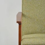 MR armchair, light mottled green
