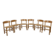 J39 Folkchairs Chairs by Børge Mogensen for FDB Møbler, Denmark, 1960s, Set