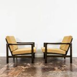 Fauteuils style Mid-Century de Zenon Bączyk, années 1960, lot de 2