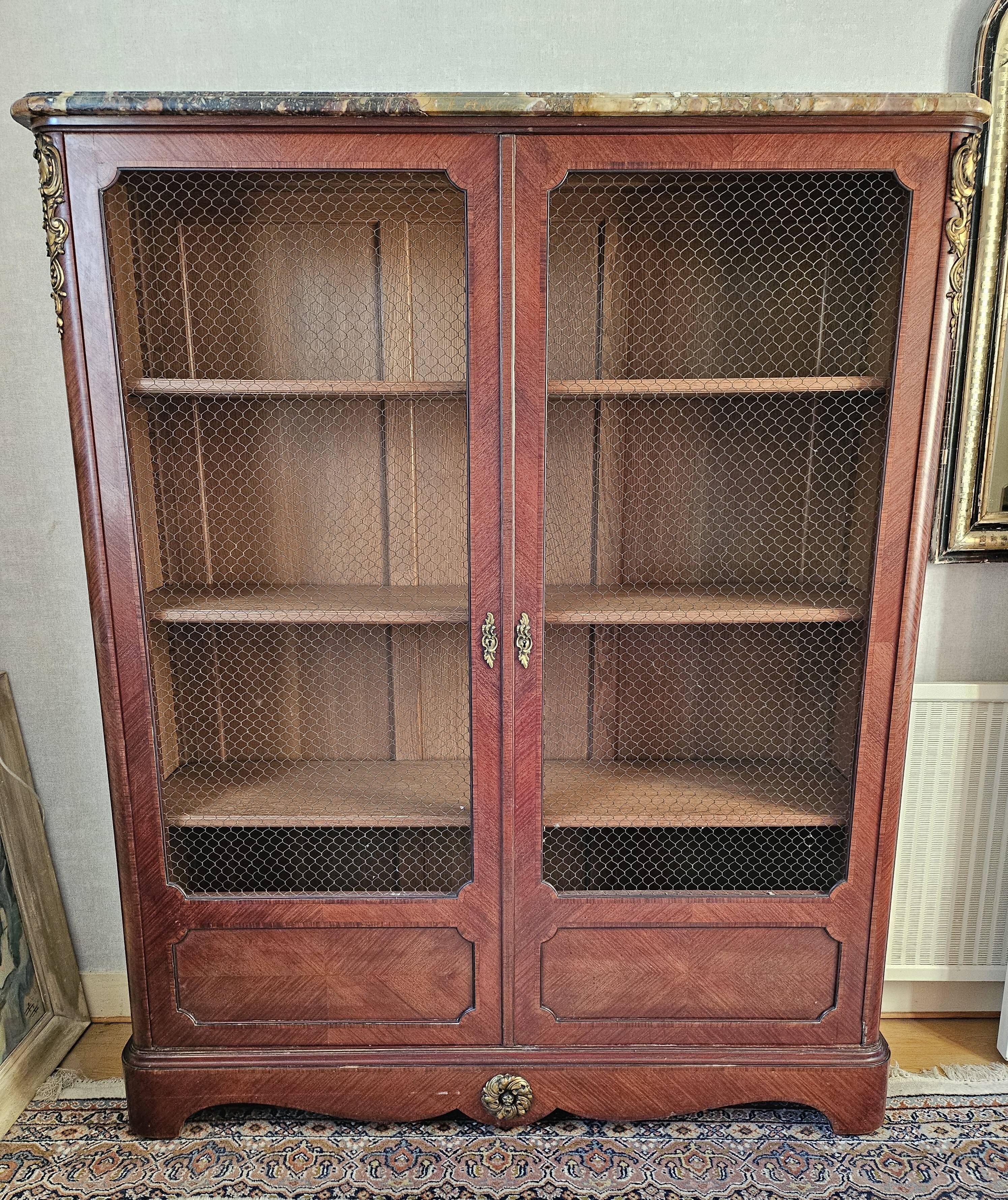 Maison Jansen, Beautiful Regency Library, 19th Century, Stamped.