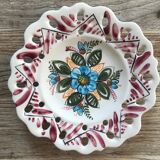 Flower plate serving