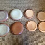 Set of 8 stoneware plates
