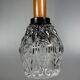 1960s 1970s Ceiling Lamp Pendant Lamp in Teak & Glass Mid Century Space Age