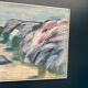 Swedish Oil on Canvas – “Valleys” by K. Svanvik – Signed