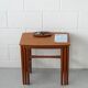 Danish teak nested tables