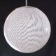 Venini ceiling lamp crystal "tessuto" by Massimo Vignelli '70s