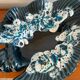 Void pocket vintage shell cut glazed ceramic