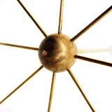Chandelier in the style of the Italian creations of the 50s