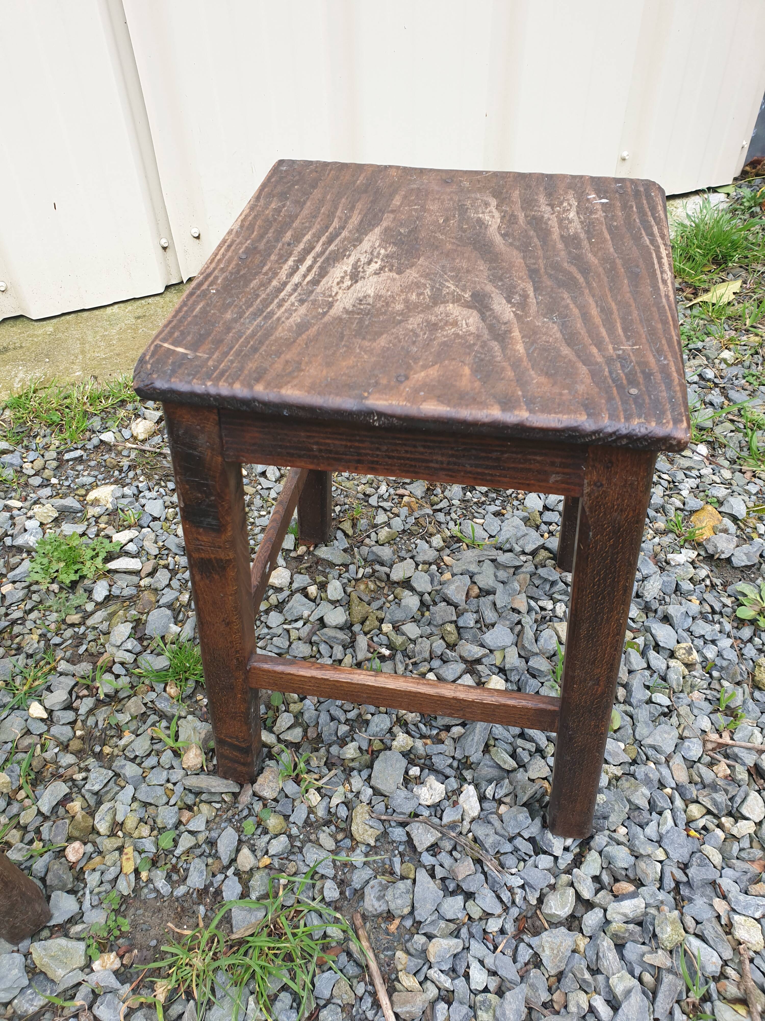 Pair of workshop stools