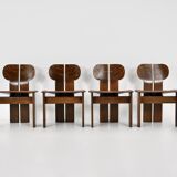 Africa dining chairs by Afra & Tobia Scarpa for Maxalto, 1975, set of 4