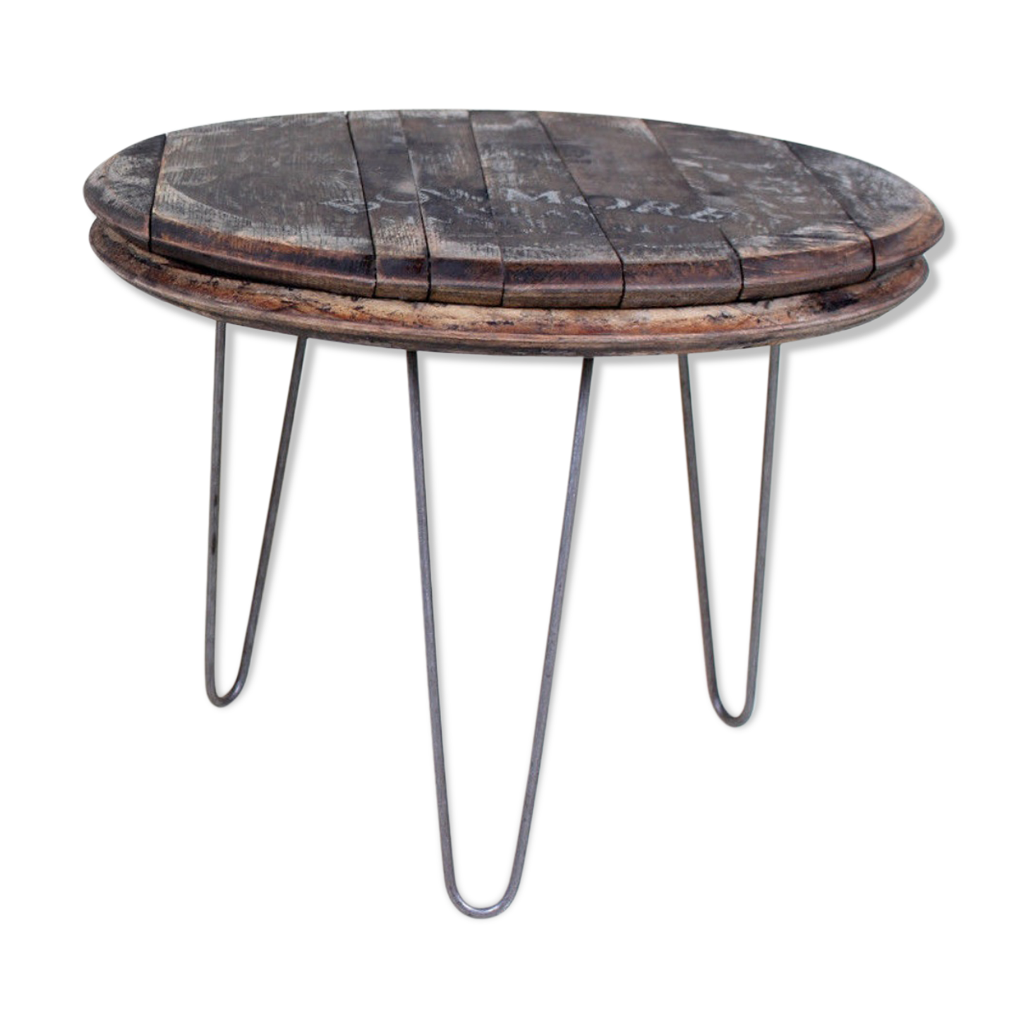 Industrial coffee table