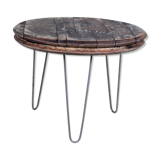 Industrial coffee table