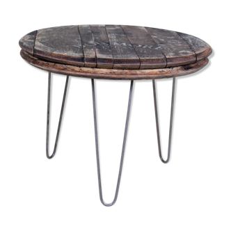 Industrial coffee table