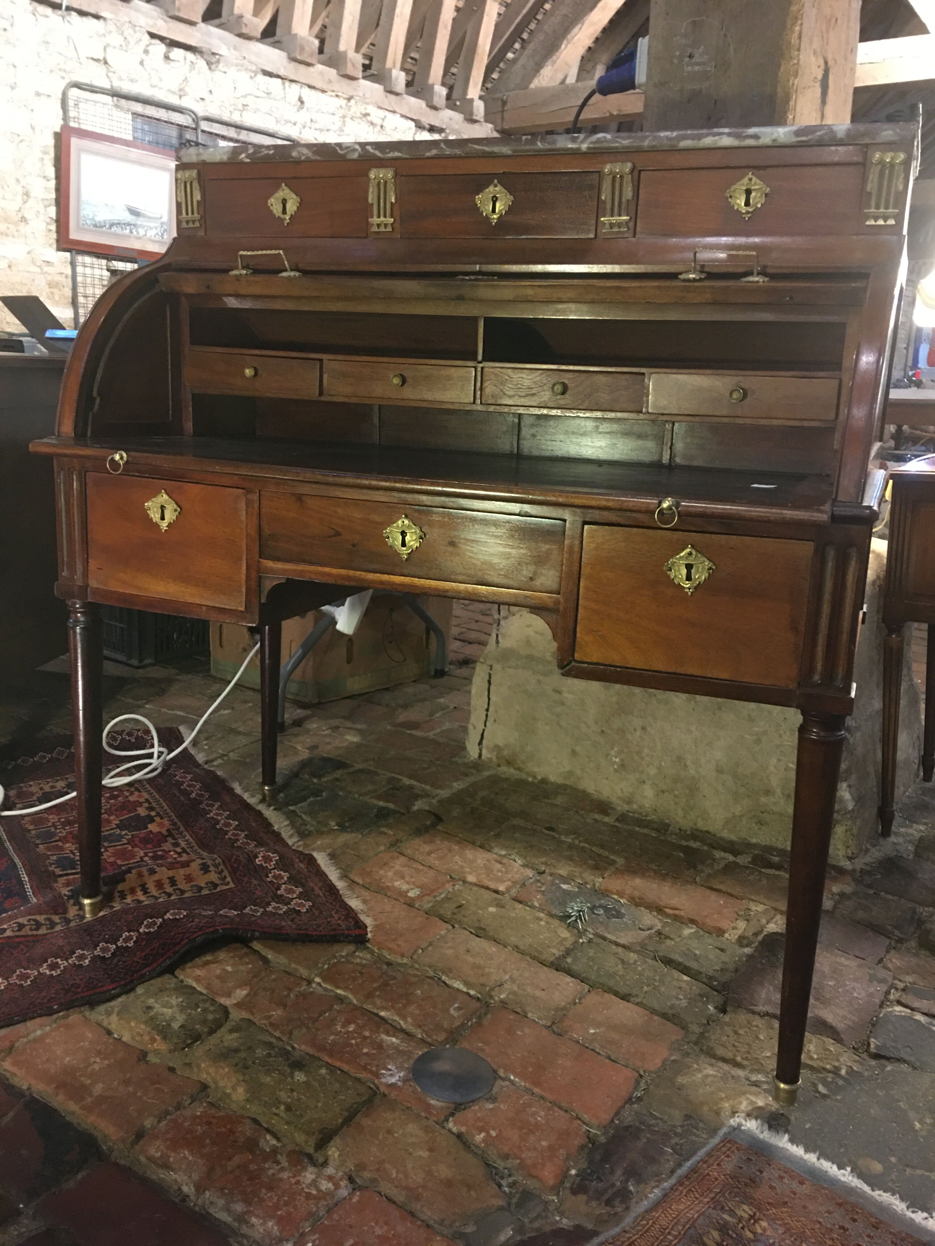 Napoleon III cylinder desk