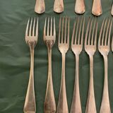 Set of 11 forks and 11 spoons Christofle Japan model