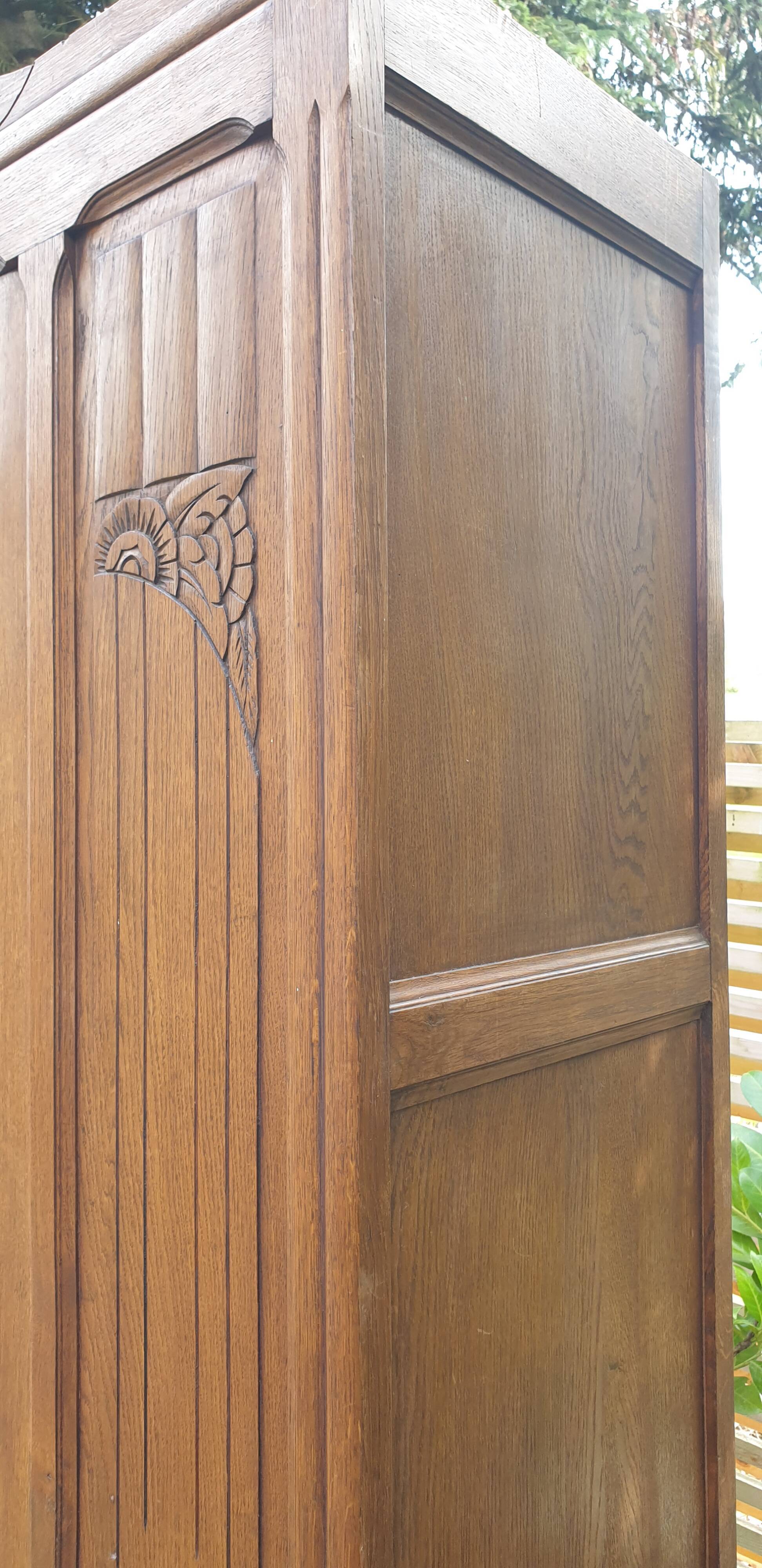 Oak cabinet