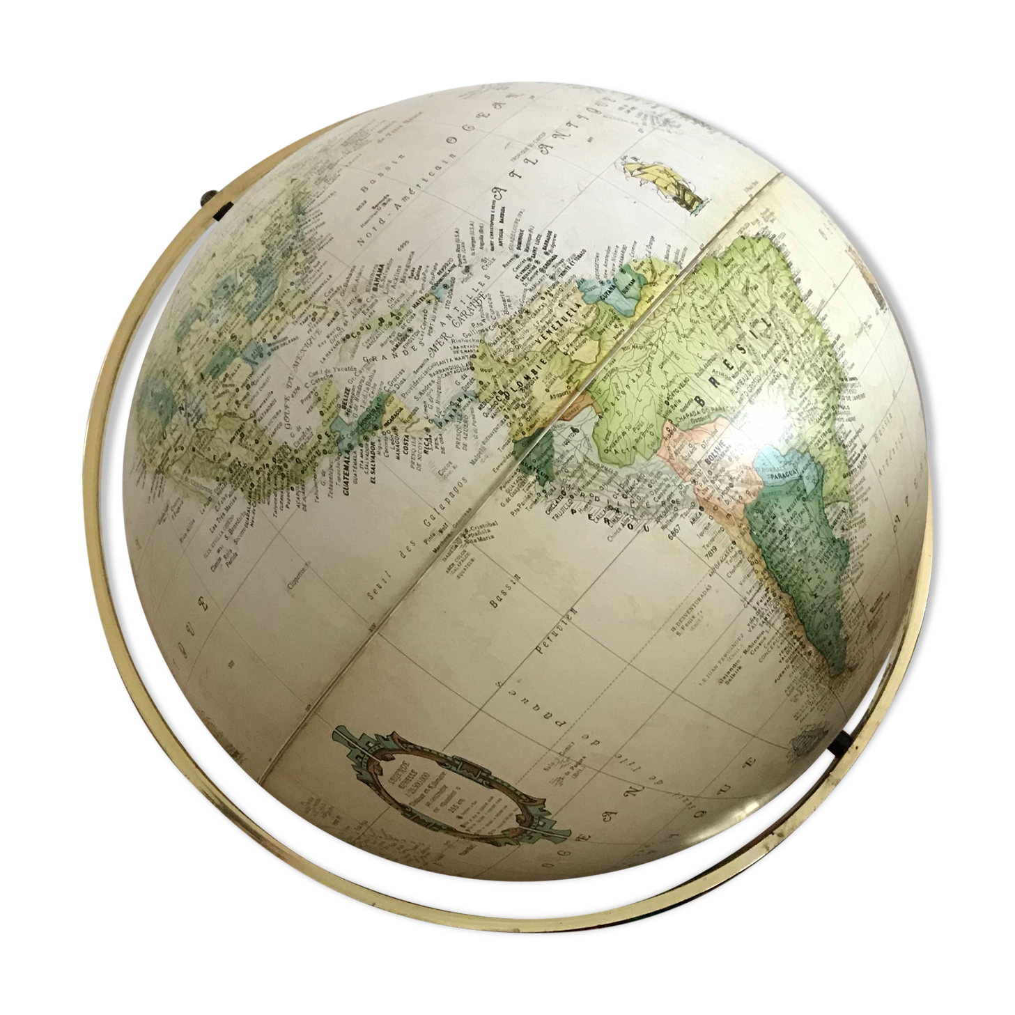 Bright earth globe giant made in Italy