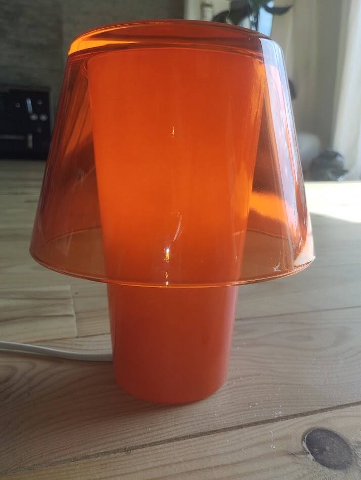 Ikea Gavik orange lamp – vintage design from the 70s/80s.