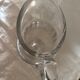 Crystal water jug by Saint-Louis signed – antique engraved service