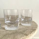 Set of 5 glasses of Crystal Scandinavian whisky cups