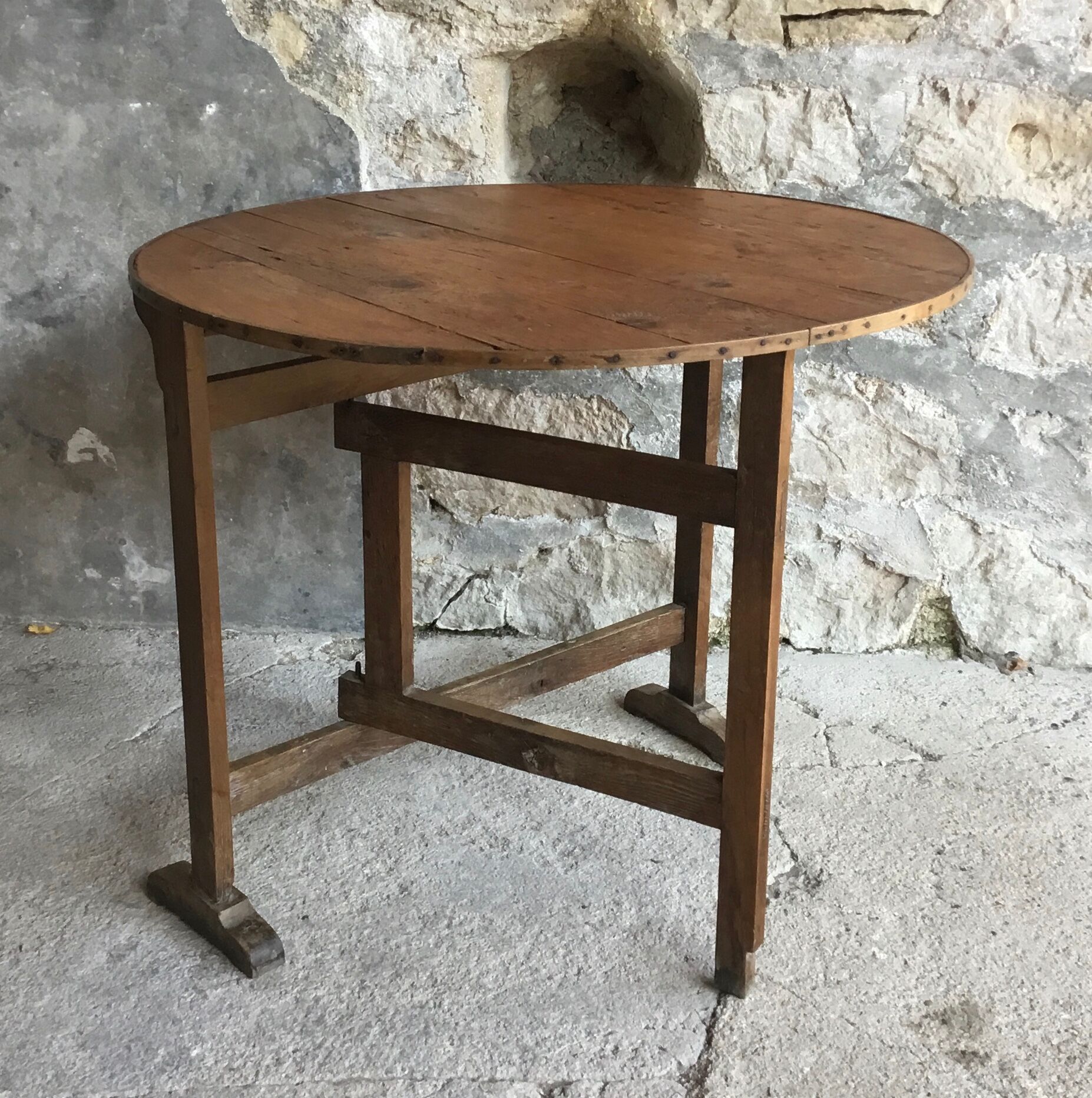 Foldable winegrower's table - late nineteenth early twentieth