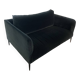 AMPM velvet 2-seater sofa