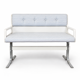 Vintage Space Age bench from the 1970s