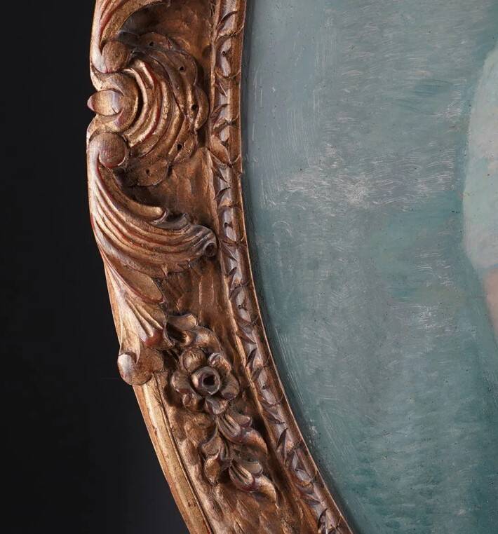 Important Tableau Portrait of Notable (Dijon) Vital Keuller (1866-1945)