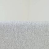 Vintage Scandinavian Armchair  fabric wool gray fully refurbished 1970