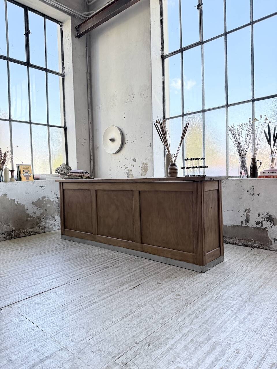 Walnut trade counter 2m5