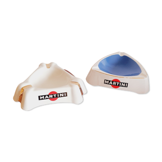 Vintage martini ashtrays