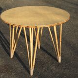 Rattan dining table