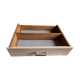 Old two compartment drawer